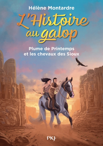 L'histoire au galop - tome 3 plume de printemps et les chevaux des sioux - Image principale