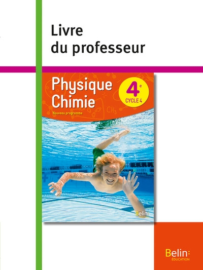 Physique chimie 4e livre du professeur - Image principale