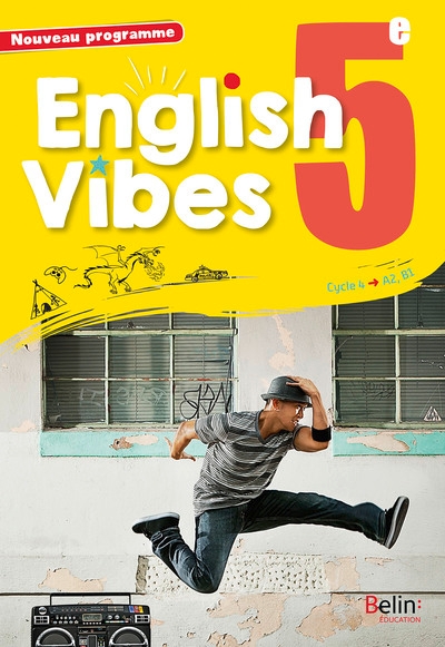 English vibes, manuel d'anglais lv1 5è livre de l'élève - Image principale