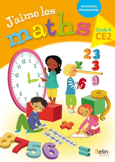 J'aime les maths ce2 - fichier élève 2018 - Image principale