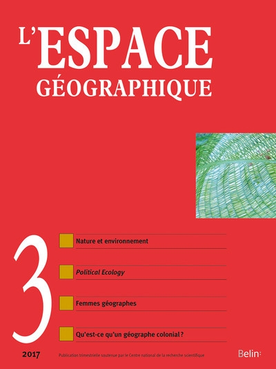 L'espace géographique 2017-3 - Image principale