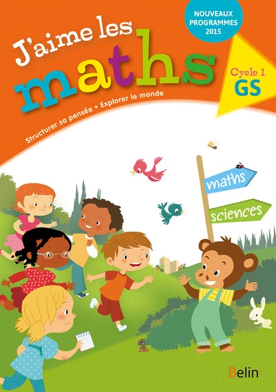 J'aime les maths gs - cahier élève 2016 - Image principale