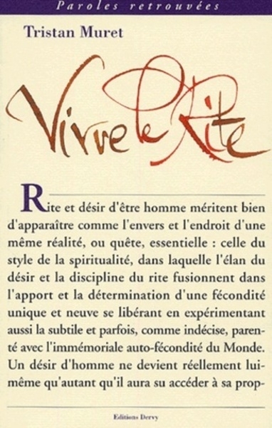 Vivre le rite - Image principale