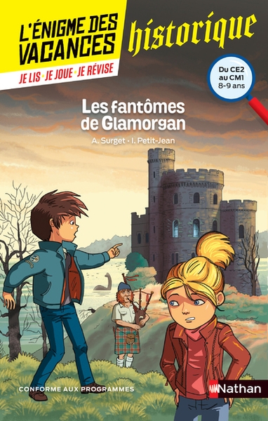 L'énigme des vacances du ce2 au cm1 les fantômes de glamorgan - Image principale
