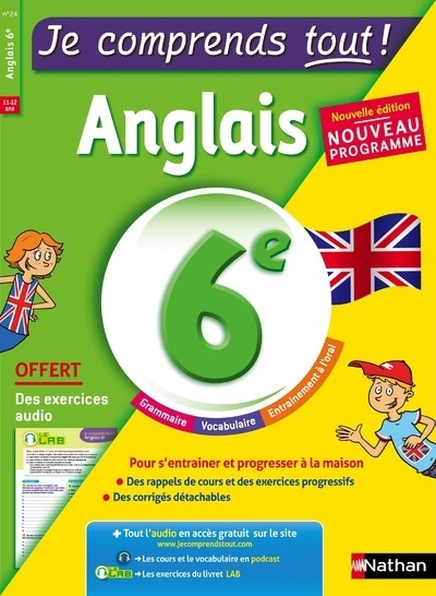 Je comprends tout! anglais 6ème - Image principale
