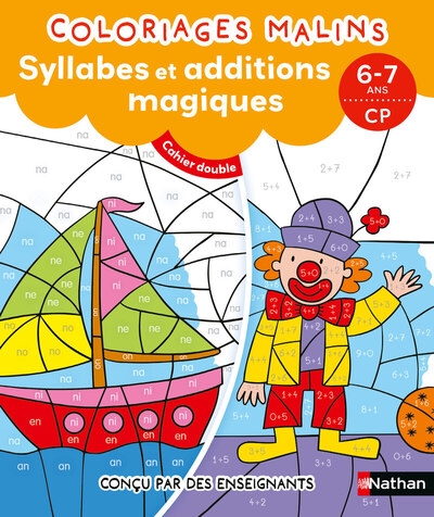 Coloriages malins duo syllabes et additions magiques cp - Image principale