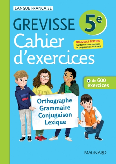 Cahier grevisse 5e (2021) - Image principale