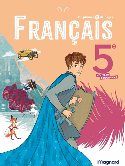 De plumes et de pages français 5e (2026) - manuel élève - Image principale