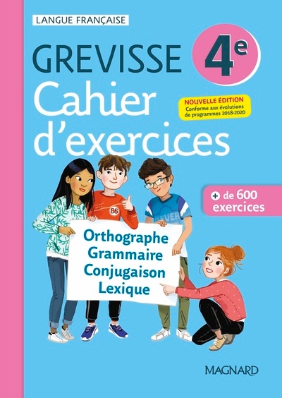 Cahier grevisse 4e (2021) - Image principale