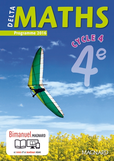 Delta maths 4e (2016) - manuel élève - Image principale