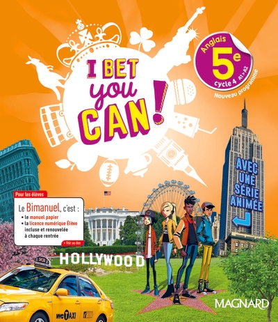 I bet you can! anglais 5e (2018) - manuel élève - Image principale