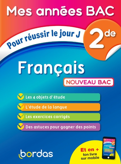 Mes années bac pour réussir le jour j français 2de - Image principale