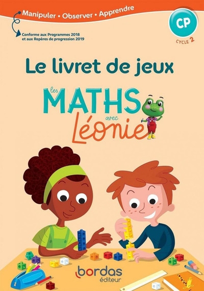 Les maths avec léonie cp 2019 livret jeux - Image principale