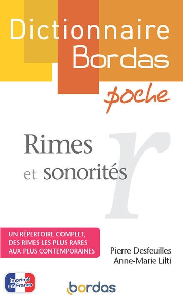 Dictionnaire bordas poche rimes et sonorités - Image principale
