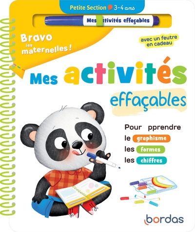 Bravo les maternelles - mes activités effaçables - petite section - Image principale