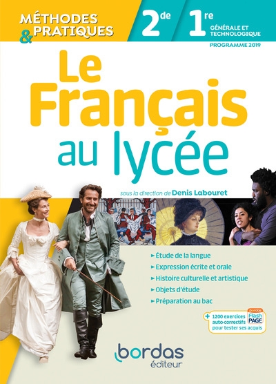 Le français au lycée méthodes et pratiques 2de-1re 2019 manuel - Image principale