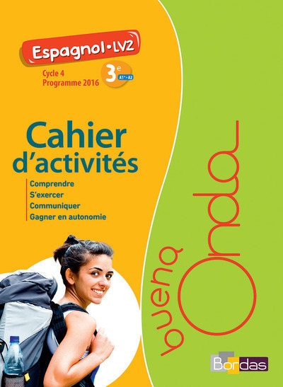 Buena onda collège espagnol lv2 3e 2017 cahier d'activités élève - Image principale