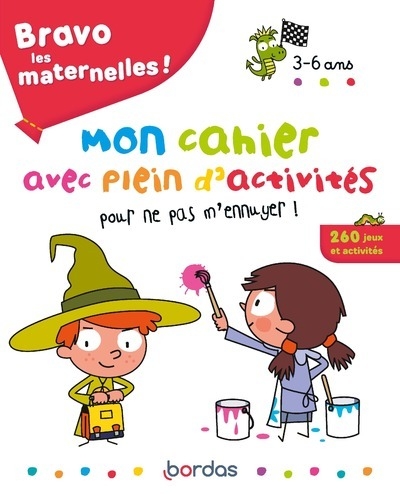 Bravo les maternelles ! - mon cahier avec plein d'activités pour ne pas m'ennuyer ! - Image principale
