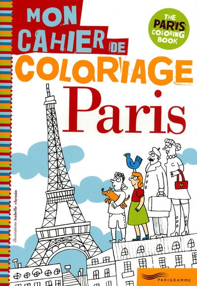 Paris mon cahier de coloriage - Image principale