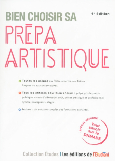 Bien choisir sa prépa artistique - Image principale