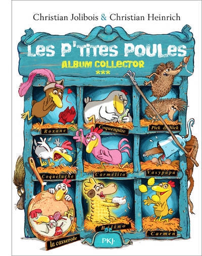 Les p'tites poules - album collector (tomes 9 à 12) - Image principale