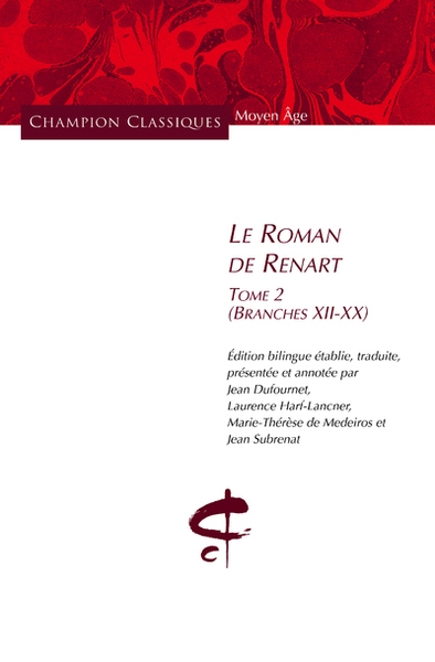 Le roman de renart t2 - (branches xii-xx) - Image principale