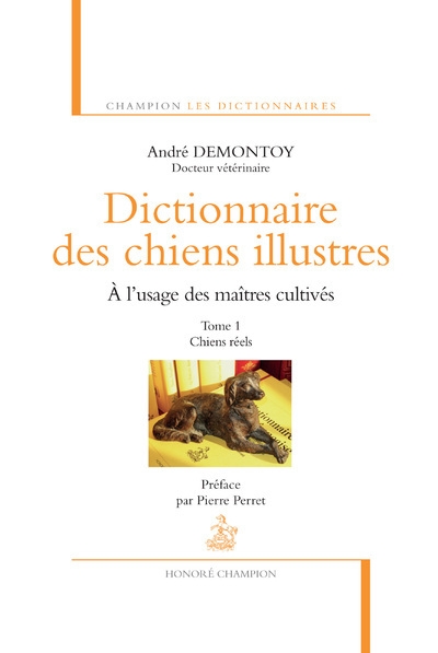 Dictionnaire des chiens illustres - tome 1 - Image principale