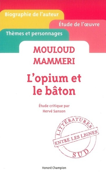 Mouloud mammeri - l'opium et le bâton - Image principale