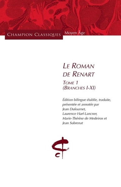 Le roman de renart t1(branches i - xi) - Image principale