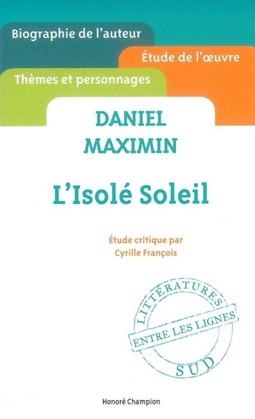 Daniel maximin - l'isolé soleil - Image principale