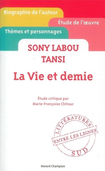 La vie et demie. sony labou tansi. - Image principale