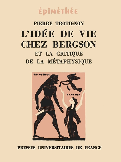 L'idée de vie chez bergson et la critique de la métaphysique - Image principale
