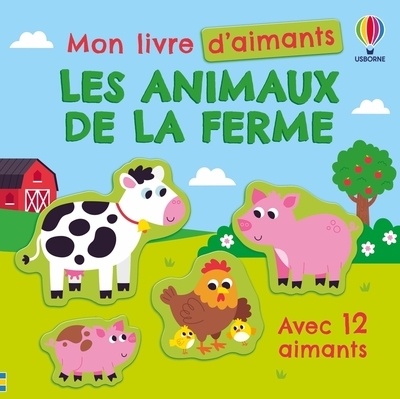 Les animaux de la ferme - mon livre d'aimants - dès 3 ans - Image principale