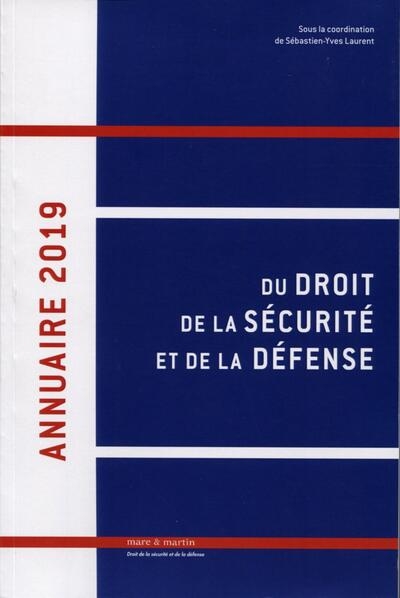 Annuaire 2019 du droit de la sécurité et défense - Image principale