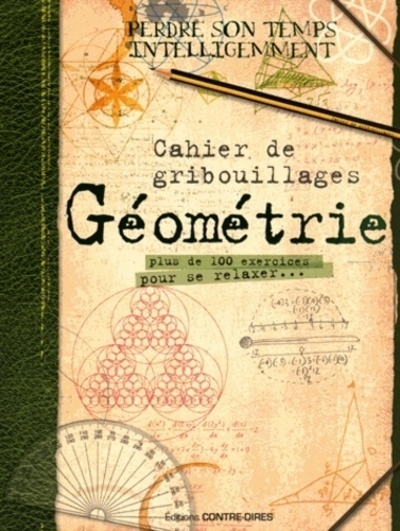 Cahier de gribouillages géométrie - Image principale