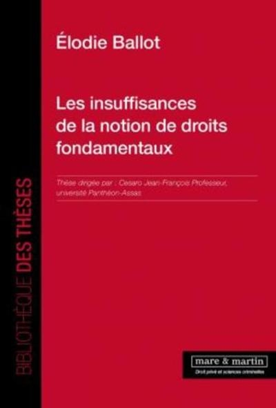 Les insuffisances de la notion de droits fondamentaux - Image principale