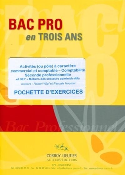 Activités (ou pôle) à caractère commercial et comptable - Image principale
