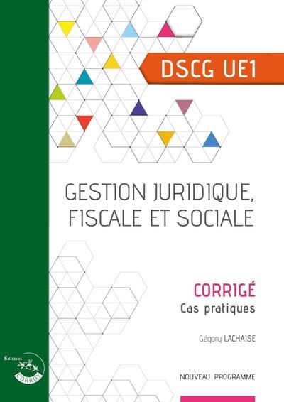 Gestion juridique, fiscale et sociale - corrigé - Image principale