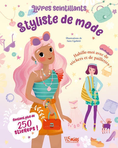 Livres scintillants styliste de mode - habille-moi avec des stickers et des paillettes ! - Image principale