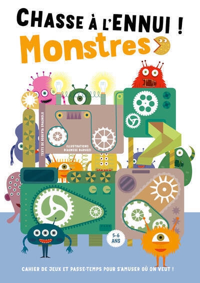 Chasse à l'ennui ! monstres - cahier de jeux et passe-temps pour s'amuser où on veut ! - Image principale