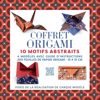 Coffret origami 10 motifs abstraits - Image principale