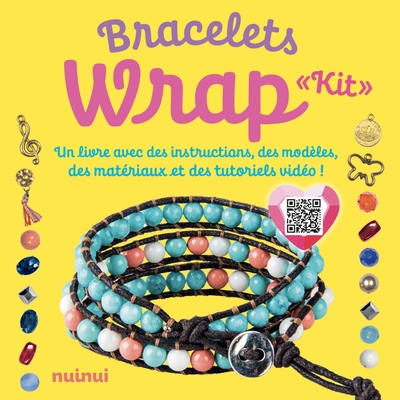 Kit bracelet wrap - un livre avec des instructions, des modèles, des matériaux et des tutoriels vidéos ! - Image principale