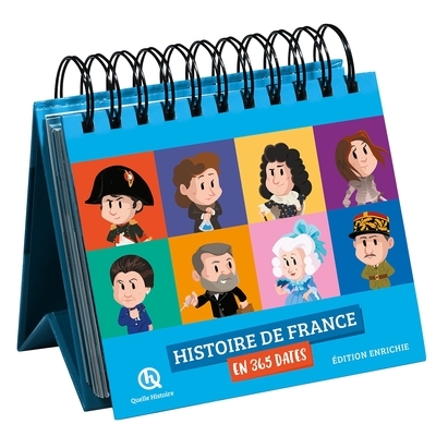 Calendrier quelle histoire ! 365 personnages de l'histoire de france - Image principale