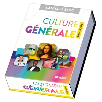 Calendrier 365 jours de culture générale - année à bloc - Image principale
