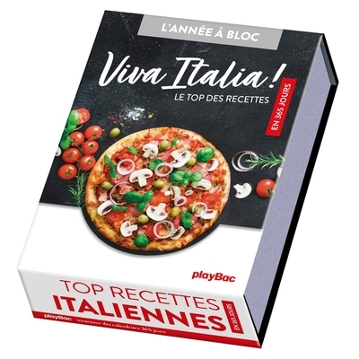 Calendrier viva italia, le top des recettes italiennes en 365 jours - l'année à bloc - Image principale