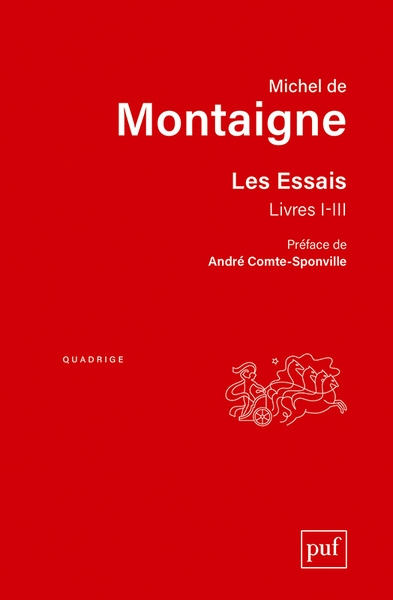 Les essais. livres i-iii - Image principale