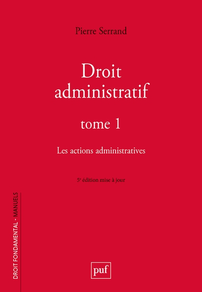 Droit administratif. tome 1 - Image principale