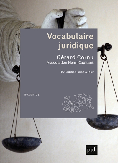 Vocabulaire juridique - Image principale