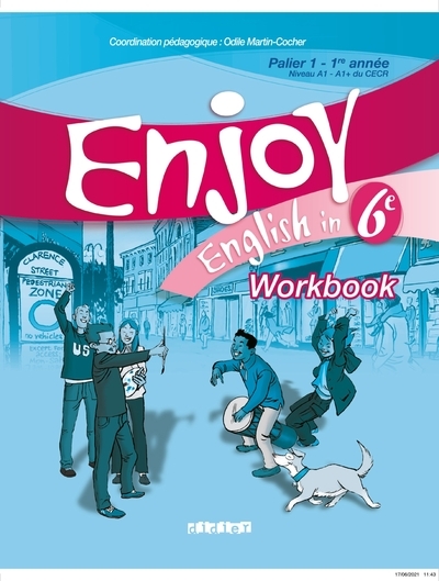 Enjoy english 6e - workbook - version papier - Image principale