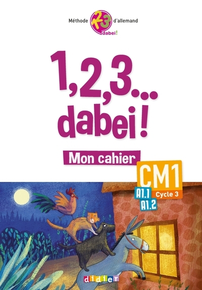 1,2,3...dabei! allemand cm1 - cahier - Image principale